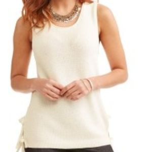 Women's Sweater Tank, Soft Blended Cotton, Stylish